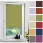 Liedeco&reg; Rollo Klemmfix Thermobeschichtet - 80 x 150 cm apfelgr&uuml;n (Breite x...