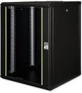DIGITUS Netzwerk-Schrank 19 zoll 16 HE - Wandmontage - 600 mm Tiefe - Traglast 100 kg