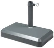 Doppler Betonsockel f&uuml;r Balkon 20 kg &ndash; f&uuml;r Rohrdurchmesser 25 bis 32 mm -