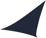Perel Dreieckiges Sonnensegel 3.6 x 3.6 x 3.6 m aus atmungsaktivem und