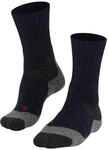 FALKE Damen Wandersocken TK4 Expedition W SO Wolle Antiblasen Dick 1 Paar, Blau