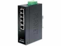 PLANET ISW-501T Industrieller Fast Ethernet Switch IP30 Slim Type 5-Port 40 bis...
