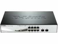 D-Link DGS-1210-08P Gigabit Smart Switch (8-Port, 2x SFP, 20 Gbit/s...