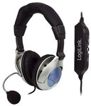 LogiLink Stereo Headset mit Bassvibration