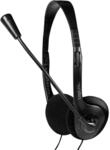 LogiLink HS0002 - Stereo Headset Kopfh&ouml;rer Easy mit Mikrofon, Schwarz