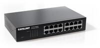 Intellinet 16-Port Gigabit Ethernet Switch 16 x 10/100/1000 Desktop an Rack