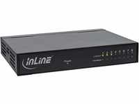 InLine 32308M Netzwerk Switch 8-Port, Gigabit Ethernet, 10/100/1000MBit/s, Desktop,