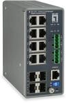 LevelOne Switch 8X GE Igu-1271 4Xgsfp 8Xpoe