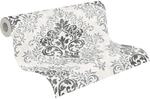 Livingwalls Vliestapete Jette Joop Tapete mit Ornamenten barock 10,05 m x 0,53 m grau