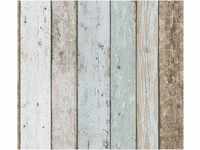 A.S. Création Papiertapete Il Decoro Tapete in maritimer Vintage Holz Optik 10,05 m