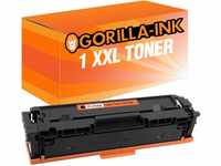 Gorilla-Ink 1 Laser-Toner Schwarz XXL kompatibel mit HP CF 540 A CF 541 A CF...