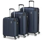 Travelite Kofferset 3 teilig Hartschale L/M/S, 4 Rollen, City, Gr&ouml;&szlig;e S Handgep&auml;ck,