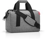 reisenthel Allrounder M in Twist Silber &ndash; Vielf&auml;ltige Doktortasche zum Reisen,