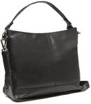 The Chesterfield Brand - Leder Schultertasche Schwarz Amelia