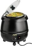 SARO Suppenkessel &ndash; 10 L &ndash; Edelstahl - &Oslash; 330 x T 360 mm &ndash; Herausnehmbarer