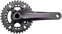 Shimano Deore XT Kettenradgarnitur Schwarz Einheitsgr&ouml;&szlig;e