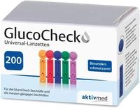 GlucoCheck Universal-Lanzetten 200 St&uuml;ck &ndash; Sterile Blutlanzetten f&uuml;r schmerzarme