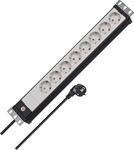 Brennenstuhl Premium-Line Steckdosenleiste 8-Fach - 19" Format ideal f&uuml;r