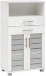 Schildmeyer Niko Midischrank 105652, wei&szlig;, 59,8/32,6/110,5 cm