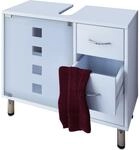 VCM Badm&ouml;bel Waschbeckenunterschrank 67x30x58 cm 1 T&uuml;r Waschbecken |...