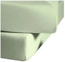 fleuresse Jenny C klassisches Jersey-Spannlaken, 100 Prozent Baumwolle, mit