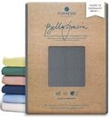 Bella Gracia hochwertiges Jersey-Spannbettlaken: glatt, weich sch&ouml;ne Farben 