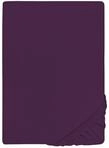 biberna Feinjersey Spannbettlaken 180x200-200x200 cm Flieder | 100% Baumwolle