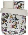 ESSENZA Bettw&auml;sche Fleur Ecru, 200x200 cm + 2X 80x80 cm - 100% Baumwollsatin 205TC -