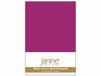 Janine Spannbetttuch 5007 Mako Jersey 140/200 bis 160/200 cm Fuchsia Fb. 55