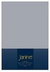 Janine Design Jersey Elastic Spannbetttuch Platin, 140x200 cm - 160x220 cm