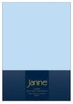 Janine Elastic-Jersey-Spannbetttuch 5002 Fb 12 hellblau 140x200 - 160x220