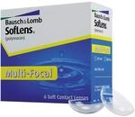 Bausch + Lomb SofLens Multifocal Monatslinsen, Gleitsicht-Kontaktlinsen, weich, 6