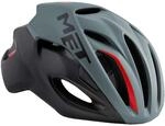 Met Fahrradhelm RIVALE Grau Schwarz S (52-56) Unisex Erwachsene Mehrfarbig