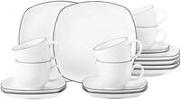 Seltmann Weiden 001.750860 Lido Black Line Kaffeeservice 18-teilig 10826,