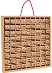 small foot Multiplizier-Tabelle Kleines 1x1 aus Holz, spielerisch das Einmaleins
