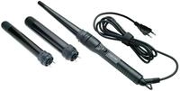 Comair Professionell Multi-Funktion Haar Lockenwickler mit 3 Anbauger&auml;te, Schwarz