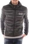 Emporio Armani Herren Train Core Down Hooded Jacket Daunenmantel (1er Pack)