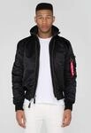 Alpha Industries MA-1 D-Tec SE Bomberjacke f&uuml;r Herren Black/Black
