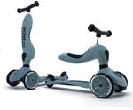 Scoot & Ride Highwaykick 1 Scooter mit Sitz 2in1 Kickboard mit Sitz