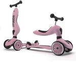 Scoot & Ride 3417 Highwaykick 1 - Rose - Scooter mit Sitz