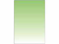 SIGEL DP355 Farbverlauf-Papier Briefpapier lindgrün, A4, 100 Blatt, Motiv