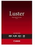 Canon Fotopapier Luster LU-101 gl&auml;nzend wei&szlig; - (DIN A3+ 20 Blatt) f&uuml;r