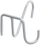 Hailo SafetyLine Eimerhaken f&uuml;r Sprossenleitern - 1x Haken f&uuml;r Farbeimer,