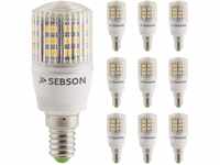 SEBSON® 10er Pack E14 LED 3W Lampe - vgl. 25W Glühlampe - 240 Lumen - E14 LED