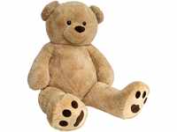 Wagner 9050 - Riesen XXL Teddybär 170 cm groß in hell-braun - Plüschbär