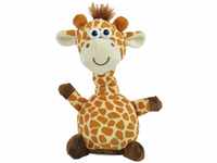 Kögler 75661 - Labertier Giraffe Fleckchen, ca. 24 cm groß, nachsprechendes