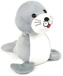 K&ouml;gler 75622 - Labertier Seehund Skibbi, ca. 17 cm gro&szlig;, nachsprechendes