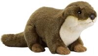 WWF 15169004 Pl&uuml;sch Fischotter, realistisch gestaltetes Pl&uuml;schtier, ca. 20 cm gro&szlig;