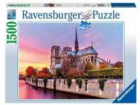 Ravensburger Picturesque Notre Dame 1500 Piece Jigsaw Puzzle