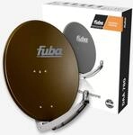 Fuba DAA 780 B braun Aluminium Satellitensch&uuml;ssel 74x84 cm - Sat-Antenne/Sat-Spiegel